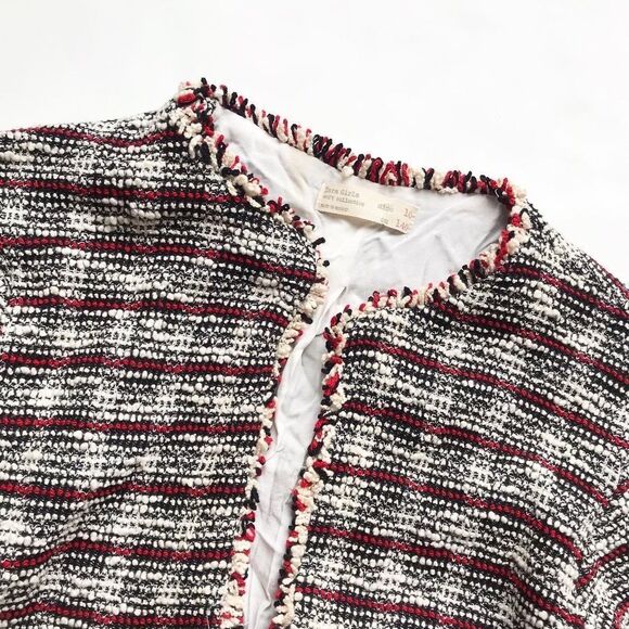 Zara lined open front blazer  VGUC - very light stain on the lining 10Y - Picture 2 of 7